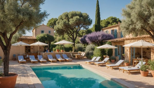 Camping piscine lubéron informations : cadre
